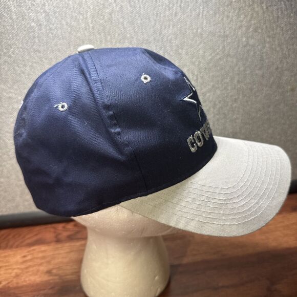 Vtg Dallas Cowboys Hat Pro Model KMG Snap Back Star Logo NFL Football Cap - Picture 3 of 7